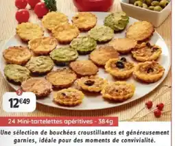 Maximo 24 mini-tartelettes aperitives offre