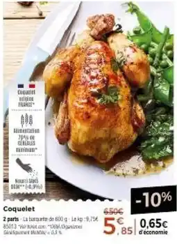 Thiriet Coquelet offre