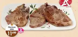 Maximo Label Rouge Côtes de porc échine offre