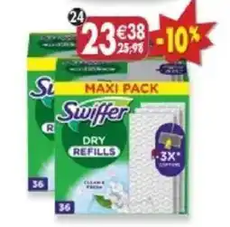 Maximo Swiffer DRY REFILLS offre