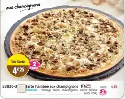 Maximo Friedrich Tarte flambée aux champignons offre