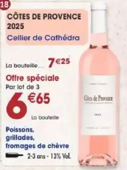 Maximo Cellier de Cathédra Côtes de Provence offre