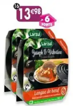 Maximo Larzul Langue de bœuf offre