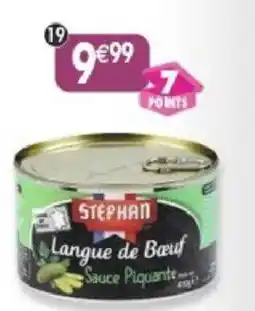 Maximo STEPHAN Langue de Bœuf offre