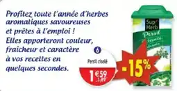 Maximo Sup Herb Persil ciselé offre