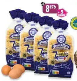 Maximo Grand Mère Pâtes de 7 Oeufs frais offre