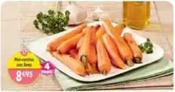 Maximo Mini-carottes avec fanes offre