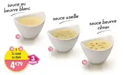 Maximo Sauce au choix offre