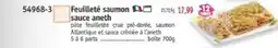 Maximo Feuilleté saumon sauce aneth offre