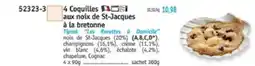 Maximo Tipiak 4 Coquilles aux noix de St-Jacques à la bretonne offre