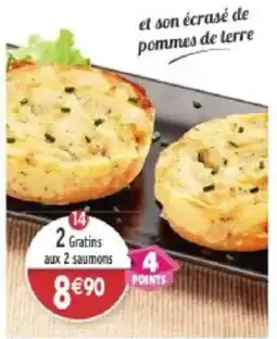 Maximo 2 Gratins aux 2 saumons offre