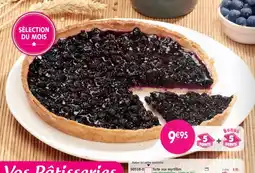 Maximo Tarte aux myrtilles offre