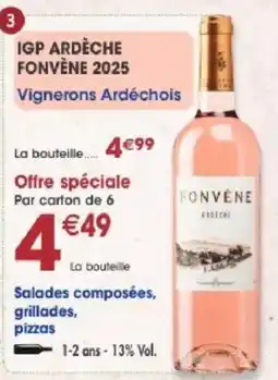 Maximo FONVÈNE IGP ARDÈCHE offre