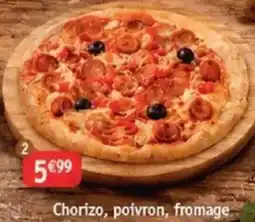 Maximo Chorizo, poivron, fromage offre
