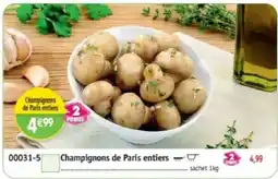 Maximo Champignons de Paris entiers offre
