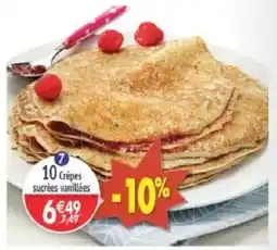 Maximo Crêpes vanillées offre
