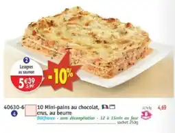 Maximo Lasagnes au saumon offre