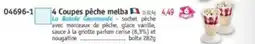 Maximo 4 coupes peche melba offre