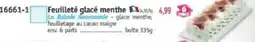Maximo Feuillete glace menthe offre