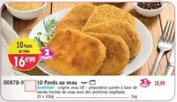 Maximo Tendriade 10 Panés au veau offre
