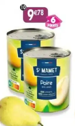 Maximo S' MAMET Poire offre