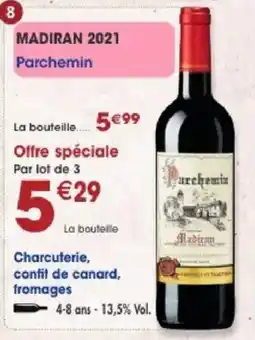Maximo Parchemin Madiran offre