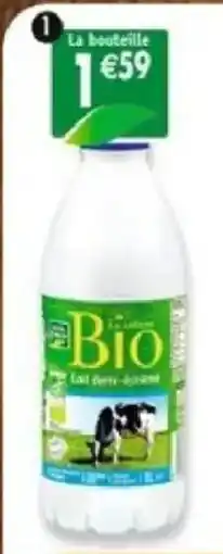 Maximo La Joliette Bio Lait demi-écrémé offre