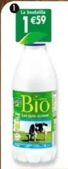 La Joliette Bio Lait demi-écrémé