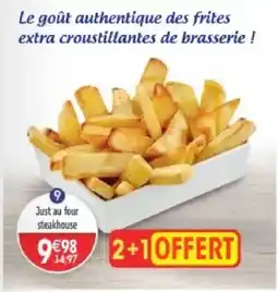 Maximo Just au four steakhouse offre