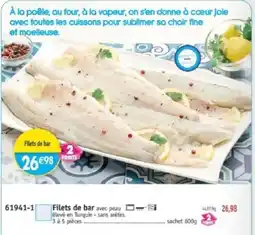 Maximo Filets de bar offre