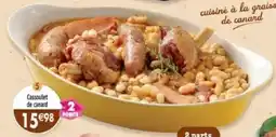 Maximo Cassoulet de canard offre