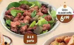 Maximo Gésiers de poulet confits offre