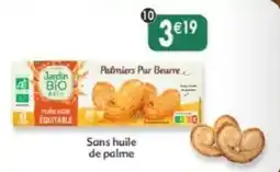 Maximo Jardin BIO Palmiers Pur Beurre offre