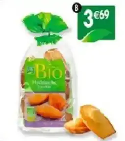 Maximo Bio Madeleines offre