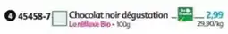 Maximo Le réflexe Bio Chocolat noir dégustation offre