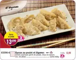 Maximo Gyozas au poulet et légumes offre