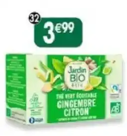 Maximo Jardin BIO Gingembre Citron offre