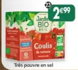 Maximo Jardin Bio Étic Coulis de tomate offre
