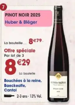 Maximo Huber & Bléger PINOT NOIR 2025 offre