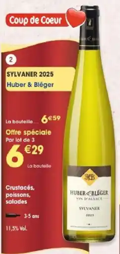 Maximo Huber & Bléger Sylvaner offre