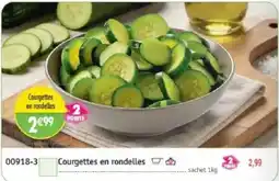 Maximo Courgettes en rondelles offre
