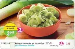 Maximo La Cueillette du Jardinier Poireaux coupés en rondelles offre