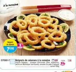 Maximo Beignets de calamars à la romaine offre