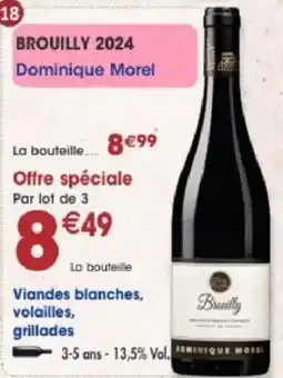 Maximo Dominique Morel Brouilly offre