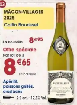 Maximo Collin Bourisset Mâcon-Villages 2025 offre