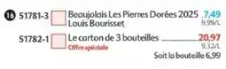 Maximo Louis Bourisset Beaujolais Les Pierres Dorées 2025 offre
