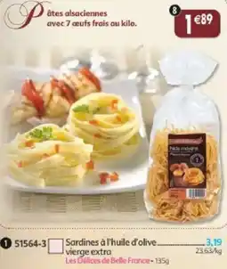 Maximo Les Délices de Belle France Sardines à l'huile d'olive vierge extra offre