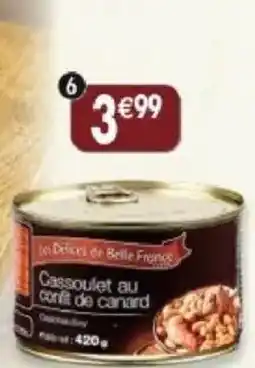 Maximo Les Délices de Belle France Cassoulet au confit de canard offre