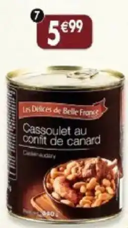 Maximo Les Délices de Belle France Cassoulet au confit de canard offre