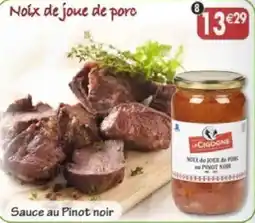 Maximo la CIGOGNE Noix de joue de porc offre